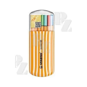 STABILO point 88 Zebrui 8820-02 20ks v pouzdře, Stabilo
