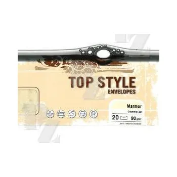 Kancelář Obálka DL Top style 100 g Mramor chamois 20ks, Mondi