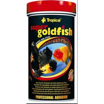 Krmivo pro rybičky TROPICAL Super Goldfish Mini Sticks 250ml