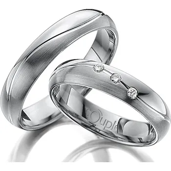 Prsten MAHOGANY snubní prsteny bílé zlato C 5 WN 3 (C 5 WN 3 )