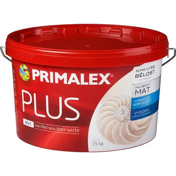 barva na zeď Primalex PLUS BÍLÝ 1 l