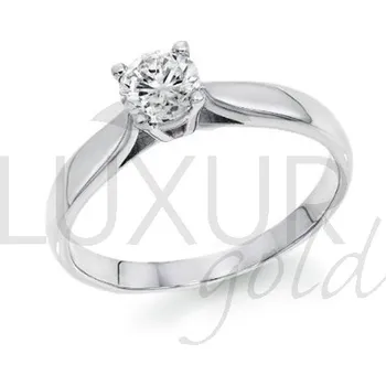 Prsten Zásnubní diamantový prsten, bílé zlato, RUNA, GEMS, 40610550 (40610550)