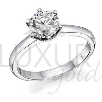 Prsten Zásnubní diamantový prsten, bílé zlato, ARTEMIS, GEMS, 40610701 (40610701)