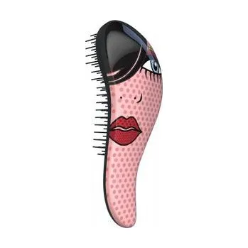 Dtangler Hair Brush kartáč pro snadné rozčesání vlasů red lip