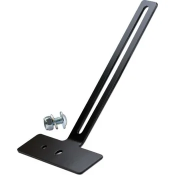 Držák SPZ Držák odrazky pod SPZ moto zahnutý, 160 mm