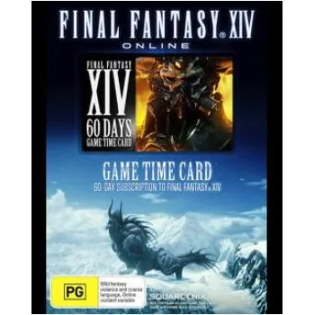 Počítačová hra CD KEY Final Fantasy XIV A Realm Reborn 60 Dní karta