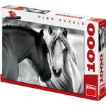 DINO Černobílí koně