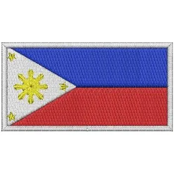 Nášivka Pelisport Nášivka Filipínská vlajka 6 x 3 cm
