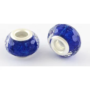 Korálek Korálek Brus perleť tmavě modrý - TOPBEADS