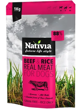 Krmivo pro psa Nativia Real Meat Beef/Rice