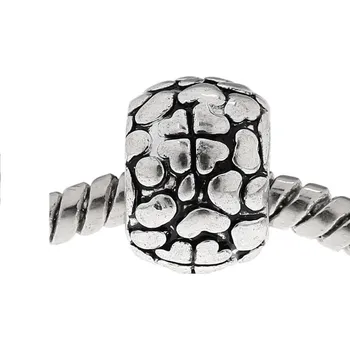 Korálek Korálek ČTYŘLÍSTKY kovový - TOPBEADS