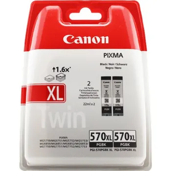 Počítač Originální Canon PGI-570 XL PGBK Twin Pack (0318C007)
