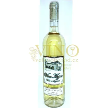 Víno Vinné sklepy Skalák Müller Thurgau 2006 pozdní sběr 0,75 L polosuché bílé víno