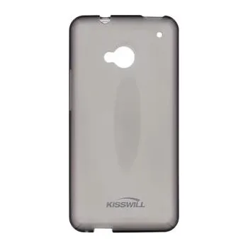 Pouzdro na mobilní telefon Kisswill TPU černé transparentní silikonové pouzdro pro Nokia Lumia 435