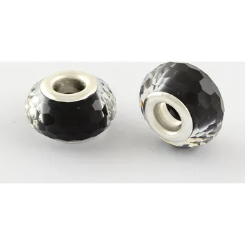 Korálek Korálek Brus perleť černý black - TOPBEADS