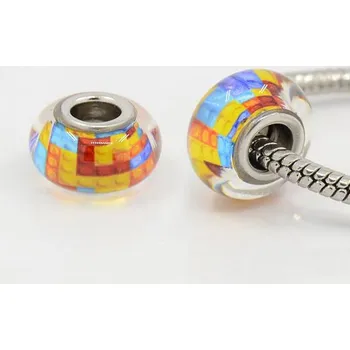 Korálek Korálek 25 ANY duhové barvy skleněný - TOPBEADS