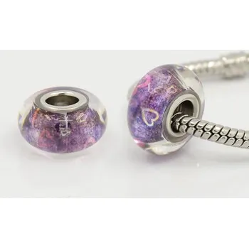 Korálek Korálek 10 ANY fialový skleněný - TOPBEADS