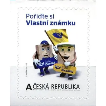 Poštovní známka Česká pošta (2012) č. 727 ** - Česká republika - Vlastní známka "A" Vzor na výšku