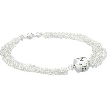 Náramek Pandora Řetízkový náramek 591701 17 cm