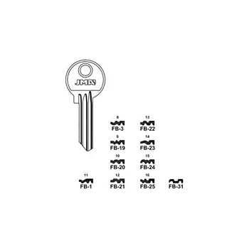Klíč Polotovar klíče FB-23 4093/14