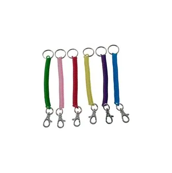 Karabina malá s pružinou neon