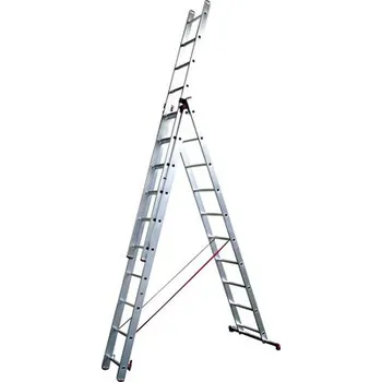 Žebřík Hliníkový žebřík ALVE Helper 3 x 10 příček typ 6610