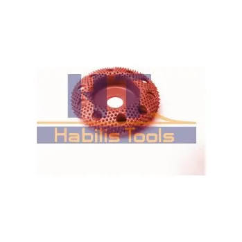 Bodlinová MINI rašple plochá s otvory pr. 50 mm EXTRA HRUBÁ - vhodná pro ARBORTECH a MERLIN