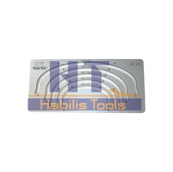 Šablona pro frézování rádiusů IBG20, R400-900