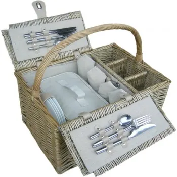 Piknikový koš British Piknikový koš proutěný 4 osoby 