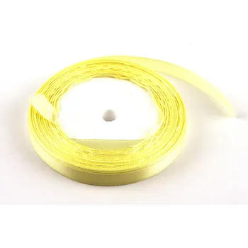 Stuha Stuha saténová 1cm x 23m 9 SV. ŽLUTÁ