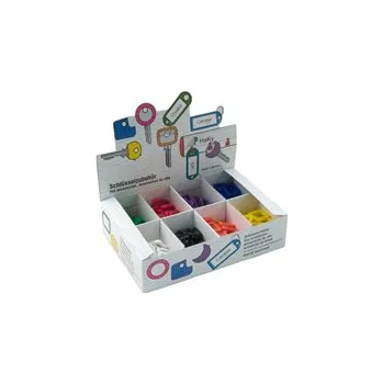 Rozlišovač ring hranatý neon 200ks