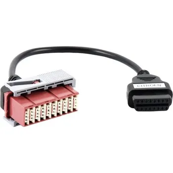 Autodiagnostika Redukce OBD2 / Citroën, Peugeot (PSA)