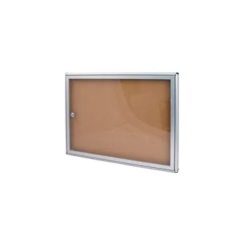 Kancelářský nábytek Informační vitrína Alu-korek 700x10000x30 mm