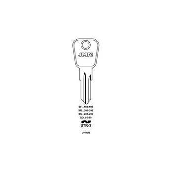 Klíč Polotovar klíče STR-3 (Errebi ST2)