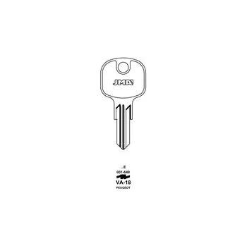Klíč Polotovar klíče VA-18