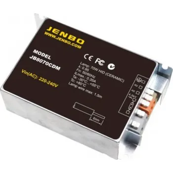 Transformátor Elektronický předřadník pro metalhalogenidovou výbojku JB8070CDM JENBO ballast 70W Narva 911450020