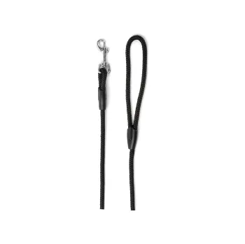 Vodítko pro psa JK Provazové vodítko S - černé 125 cm
