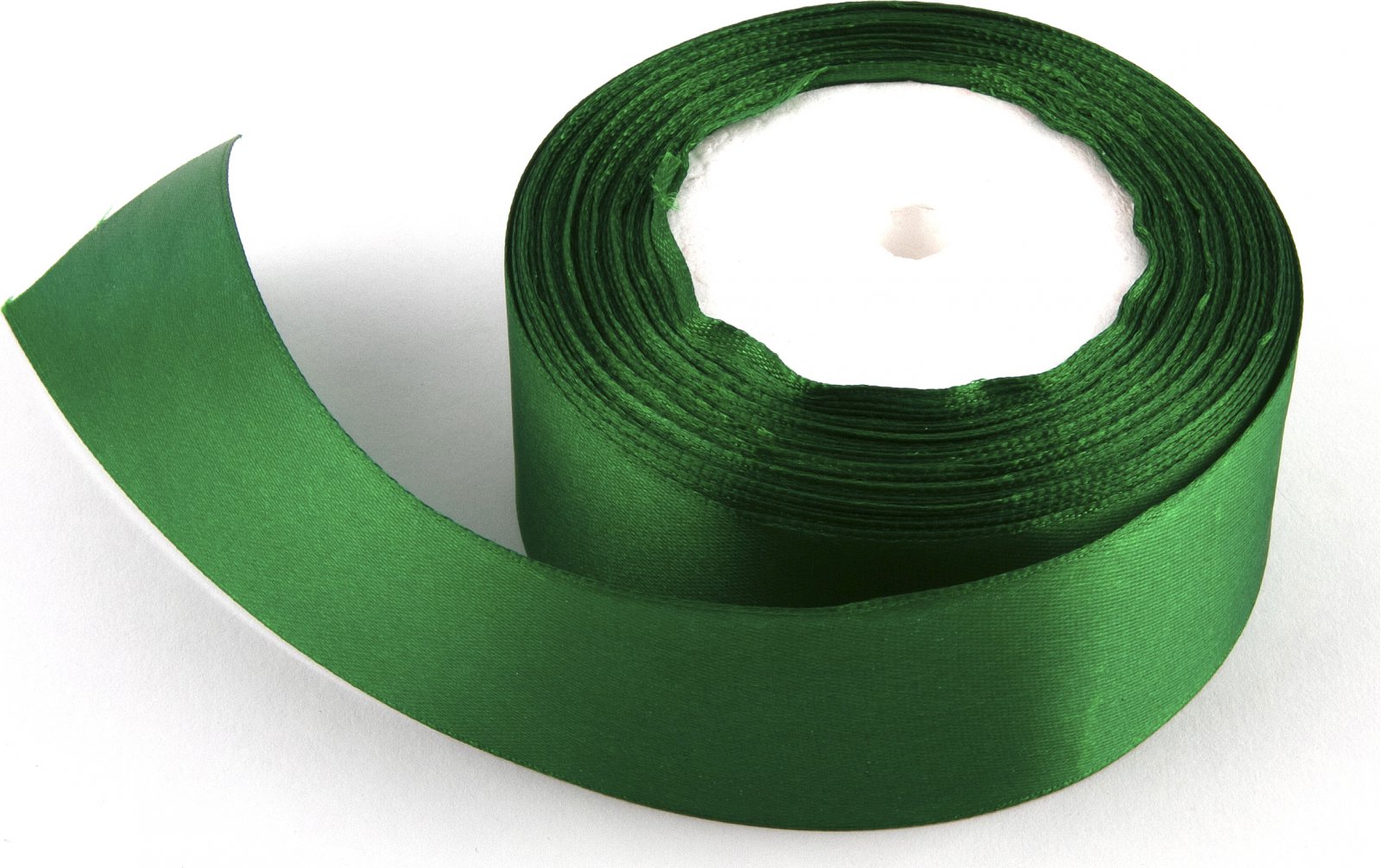 Stuha saténová 4 cm x 23 m 90 zelená