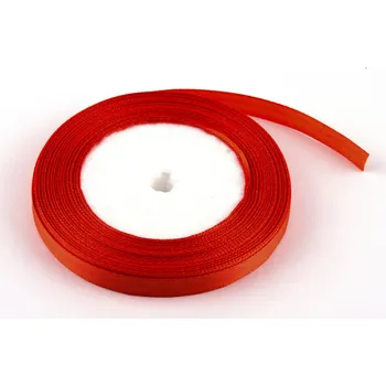 Stuha Stuha saténová 1cm x 23m 25 MANDARINKA