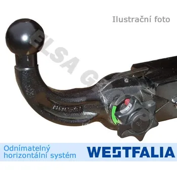 Autodíl Tažné zařízení Renault Clio HB 2005-2012 (III), odnímatelný horizontal, Westfalia