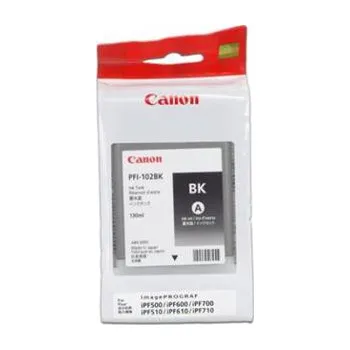Canon PFI-102bk - Černá originální cartridge