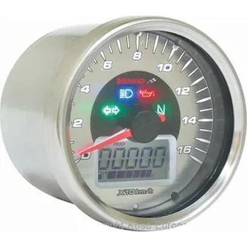 Tachometr Tachometr KOSO D64 Chrome Style max.260km/h