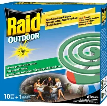Raid spirála proti komárům (10ks/krab)