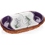 Banquet Mísa v košíku Lavender 30,5 cm,…