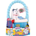 Little Live Pets mluvící štěňátko v koši