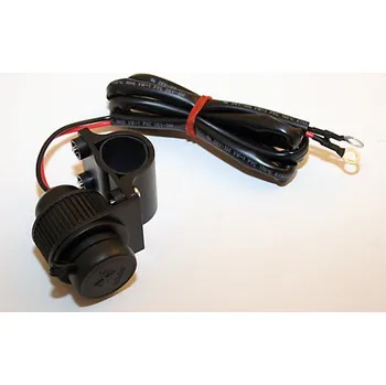 Elektrická zásuvka Moto zásuvka 12V na řídítka
