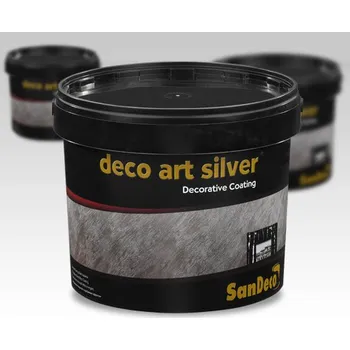 barva na zeď Dekorativní barva DECO ART SILVER