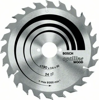 Pilový kotouč Bosch Optiline Wood 235 x 30/25 x 2,8 mm, 24 2608640725