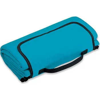 Pikniková deka Nepromokavá fleecová cestovní / pikniková deka tyrkysově modrá