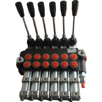 Příslušenství pro stavební techniku Badestnost Hydraulický rozvaděč 6/40 pneumaticky ovládaný